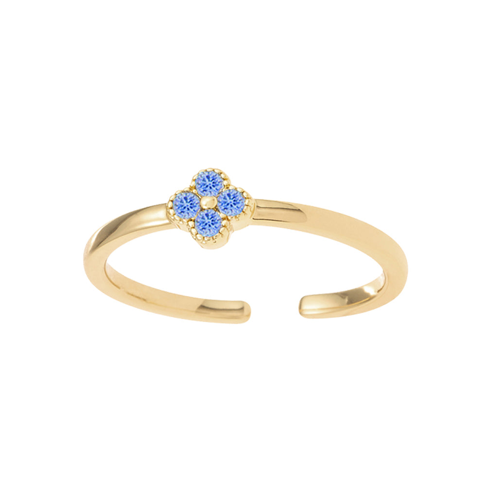 Eternal Spring Blue CZ Ring