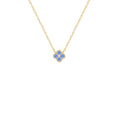 Eternal Spring Blue CZ Necklace
