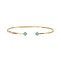 Eternal Spring Blue CZ Bangle