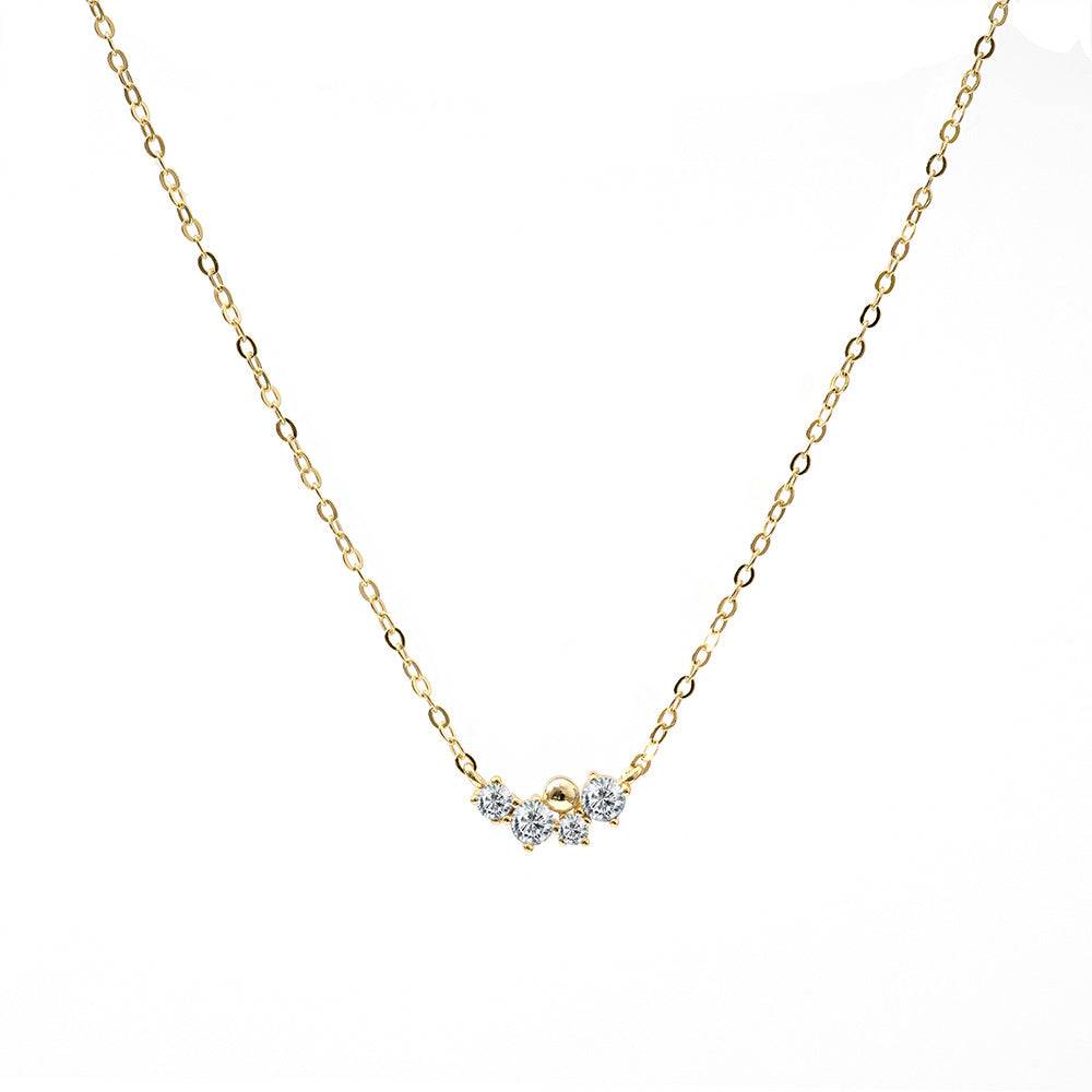 Felice Gold Sterling Silver Necklace