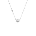 Simona Solitaire Bezel Pendant