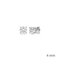 Silver Cz Earrings